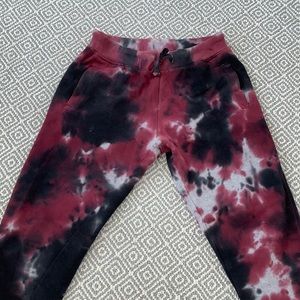 Worn once Carmar tie dye sweats sz M